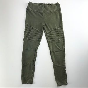 Tucker and Tate Girls Olive Leggings